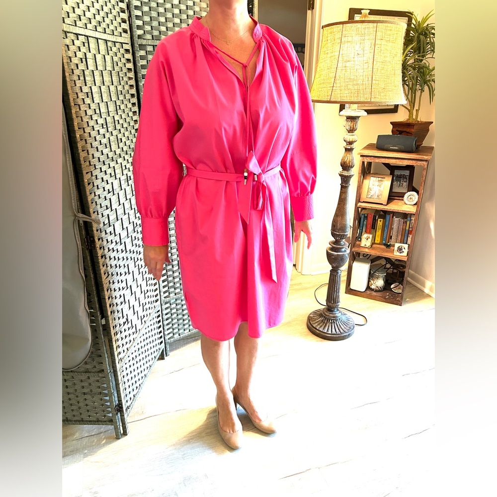 Hot pink Boss dress! Size 10